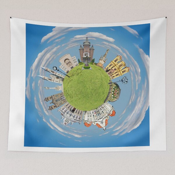 Item preview, timisoara tiny planet designed and sold by tony4urban.