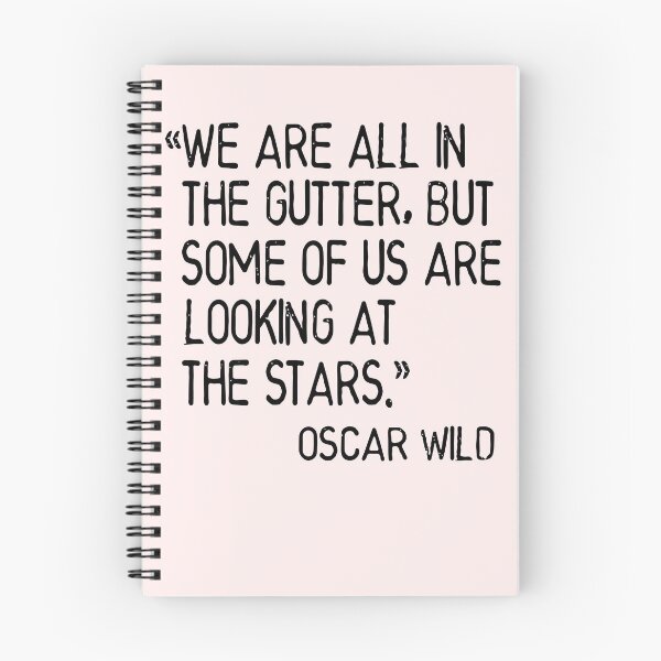 Item preview, Oscar Wilde - We are all in the gutter, but some of us are looking at the stars. designed and sold by Heddar Badreddine.