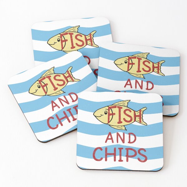 Item preview, Fish and Chips designed and sold by Nola Lee Kelsey.