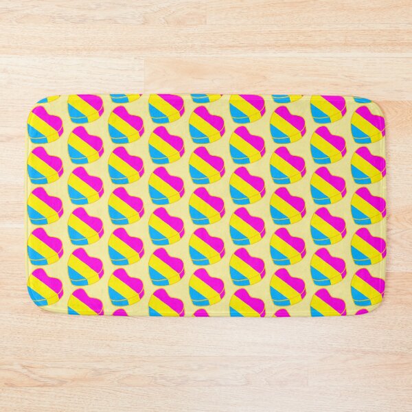 Item preview, pansexual candy heart designed and sold by evthewitch.