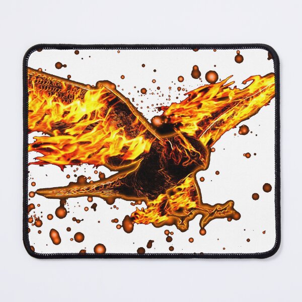 Item preview, bird, fire bird, eagle, hawk, fire eagle, art bird, art designed and sold by Viktoriia Trubiichuk.