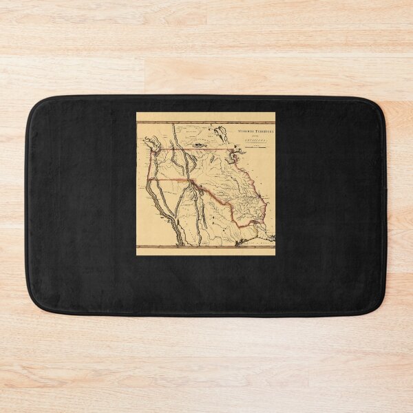 Item preview, Map Of Missouri 1814 Chi designed and sold by droneyfto.