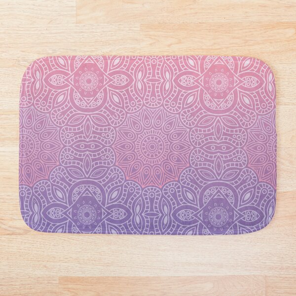 Item preview, Gradient Mandala in Pink and Purple designed and sold by TheHotIgloo.