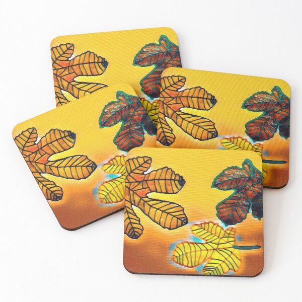 Item preview, Autumn Fig Leaves designed and sold by mindmaster007.