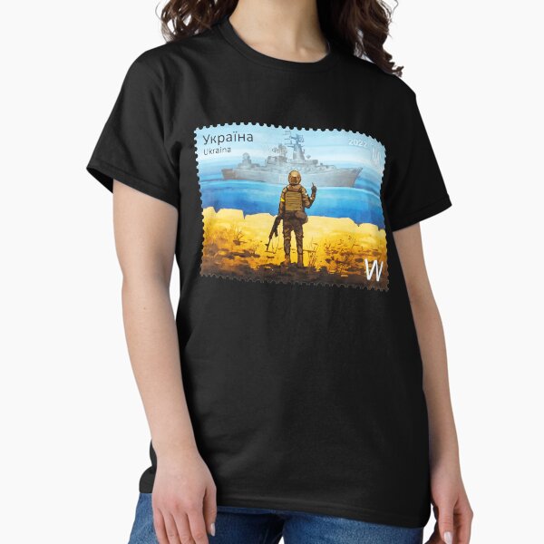 Item preview, Support Ukraine Stamp Russian warship go f yourself Stop War designed and sold by UkrainianDream.