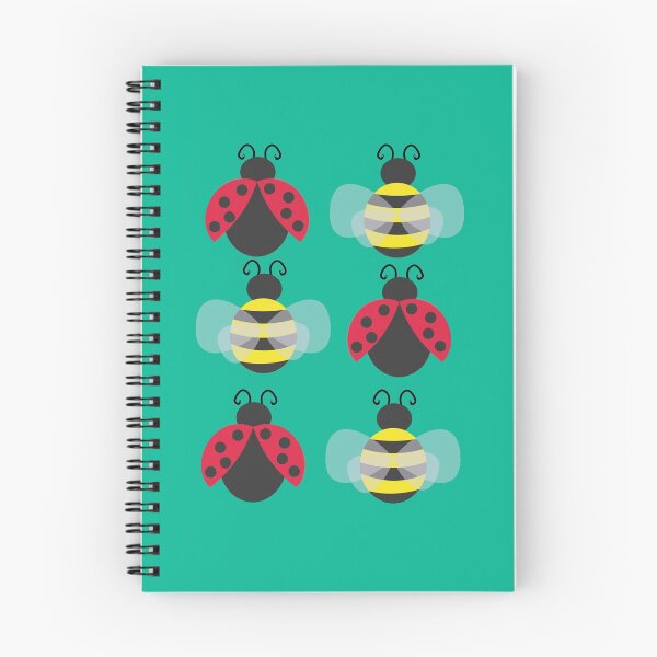 Item preview, Ladybugs and bees designed and sold by demonkourai.