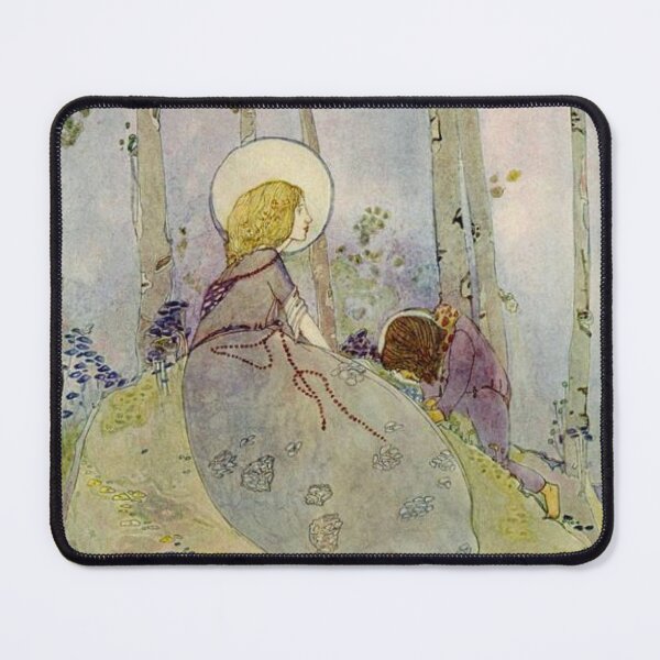 Item preview, His Dream by Jessie M. King, Art Nouveau Illustration designed and sold by vintagedesignm.