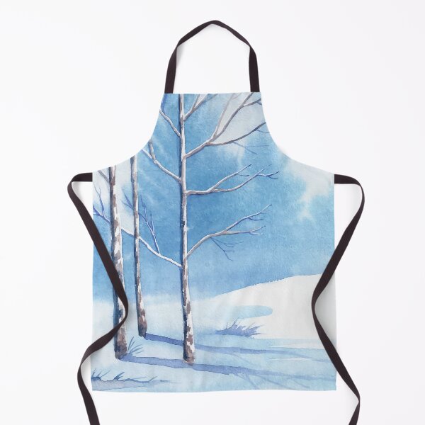 Item preview, Hand-drawn Dry Trees Winter Watercolor illustration designed and sold by hatimelhag.