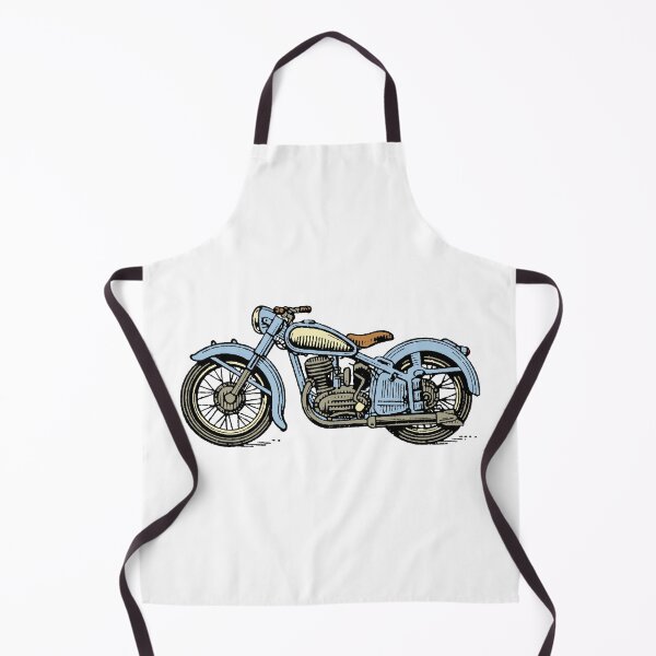 Item preview, Retro French Motorcycle designed and sold by VintageABC.