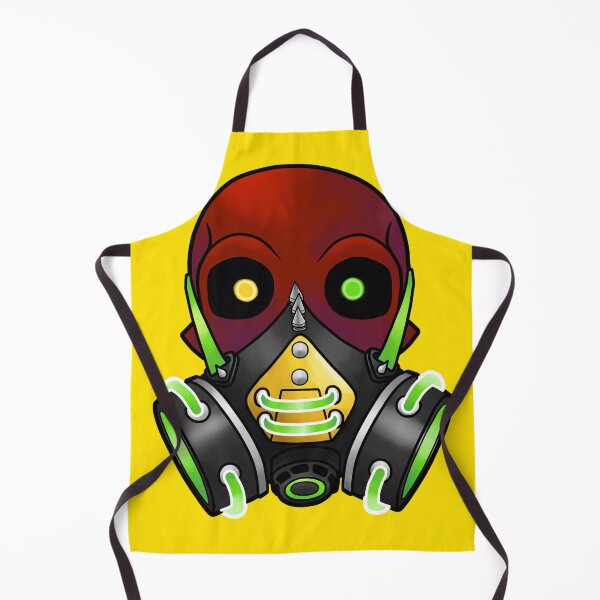 Item preview, Goth Cyberpuck Gasmask Skull designed and sold by gnomeskillet.