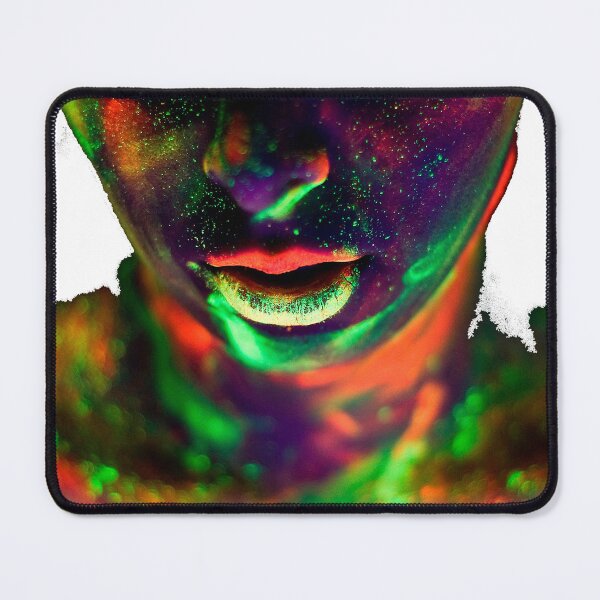 Item preview, face silhouette, space, lips, human face, girl face, girl designed and sold by Viktoriia Trubiichuk.