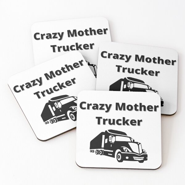 Item preview, Crazy Mother Trucker designed and sold by Aminesnip.