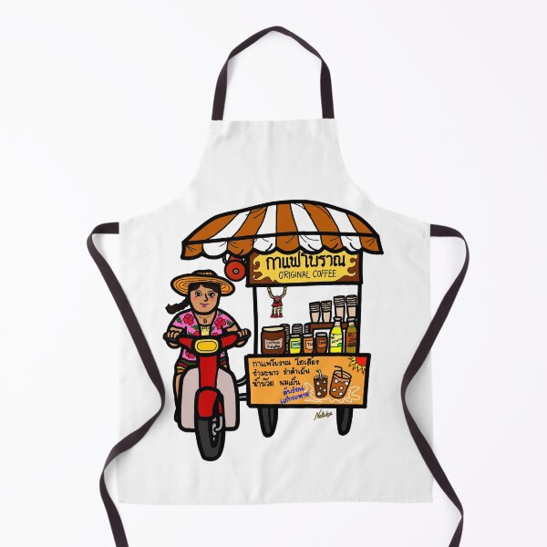 Item preview, Thai street vendor selling coffee drink takeaway designed and sold by Nalidsa Sukprasert.
