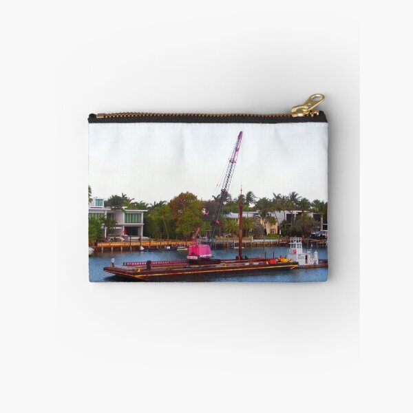 Item preview, Floating Barge on Miami River designed and sold by BritishYank.
