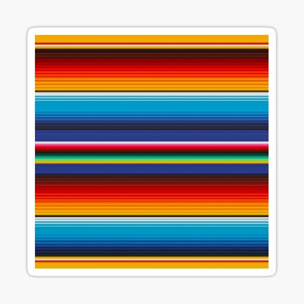 “Colourful Mexican Poncho Background” Sticker for Sale by BrunoBeach