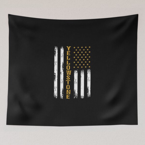 Item preview, Yellowstone Flag, Yellowstone National Park Vintage Bison Gifts Essential T-Sh designed and sold by hitsonwzellne.