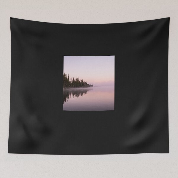 Item preview, Misty Yellowstone Lake Sleeve designed and sold by droneyfto.