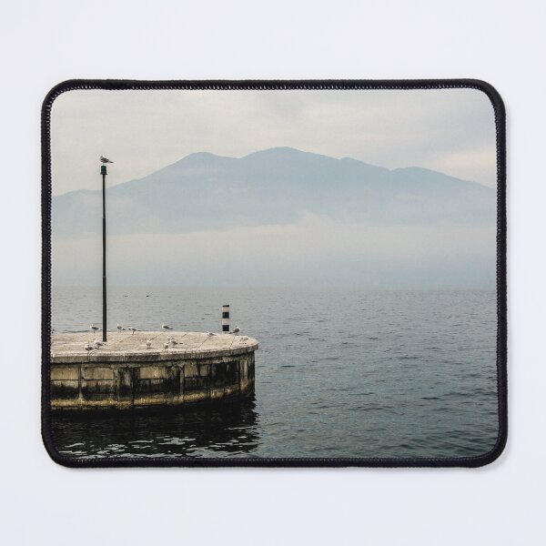 Item preview, Winter Lake Garda at Castelletto designed and sold by jojobob.