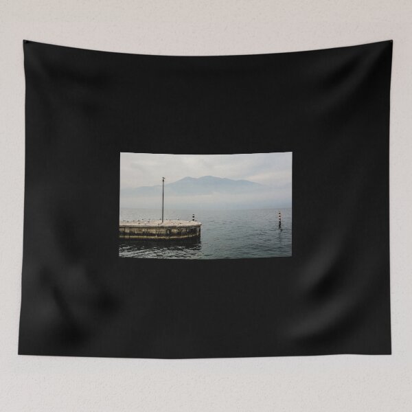 Item preview, Winter Lake Garda at Castelletto designed and sold by jojobob.