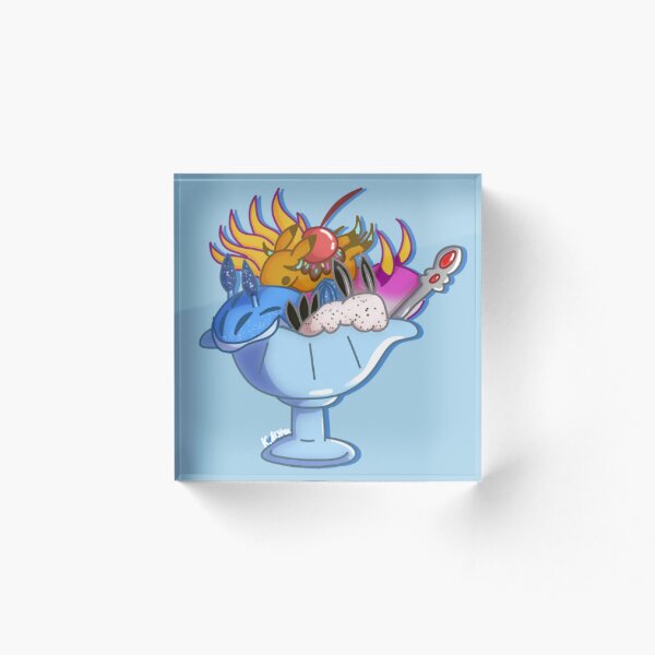 Item preview, Helado de babosa marina con una cereza encima designed and sold by Weremoose.