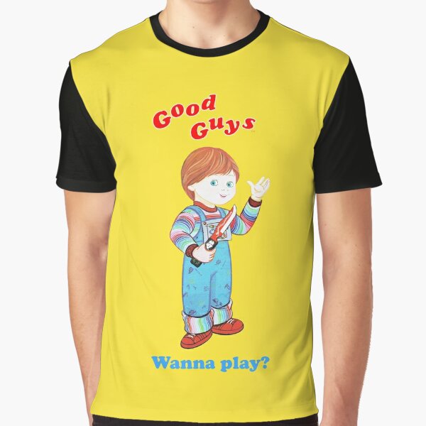Good Guys Wanna Play T-Shirt Graphic T-Shirt