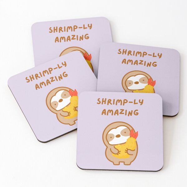 Item preview, Simply Amazing Tempura Shrimp Sloth  designed and sold by theslothinme.
