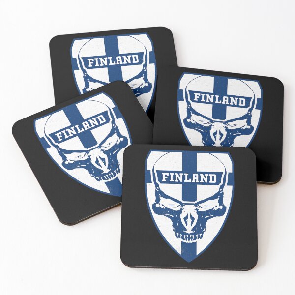Item preview, Finnish Skull Flag designed and sold by Shahan Keuork.