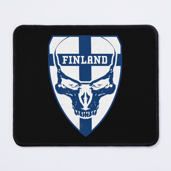 Item preview, Finnish Skull Flag designed and sold by Shahan Keuork.