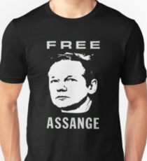 Free Julian Assange Unisex T-Shirt