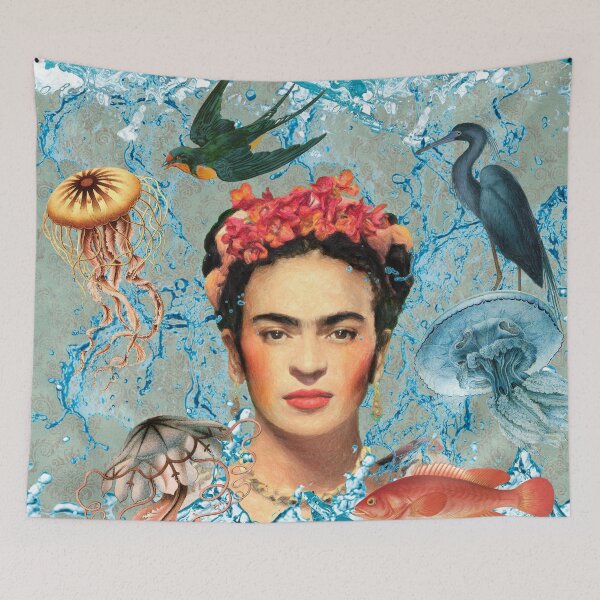Item preview, Frida Kahlo Ocean designed and sold by Muycote.