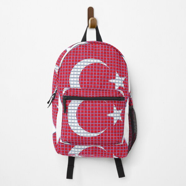 Item preview, Turkey Flag Rounded - Squares Pixel designed and sold by MoonElite.