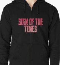 Sign of the Times Zipped Hoodie