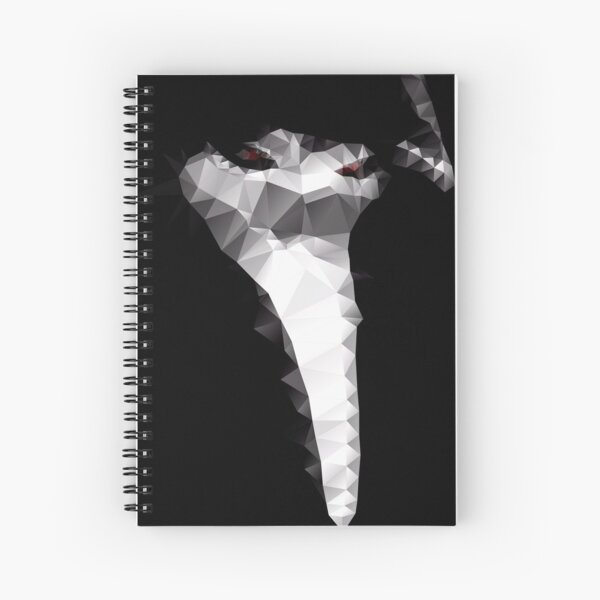Scp 049 Spiral Notebooks Redbubble