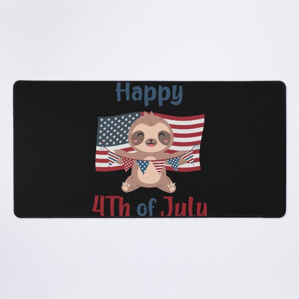 Item preview, Sloth 4th of July designed and sold by HappyLifeCreate.