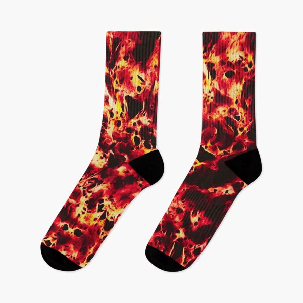 Item preview, Fire Porous Stone Pattern designed and sold by SunshineWalker.