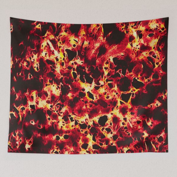 Item preview, Fire Porous Stone Pattern designed and sold by SunshineWalker.
