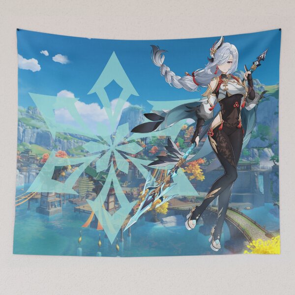 Item preview, Shenhe - Genshin Impact designed and sold by VelvetZone.