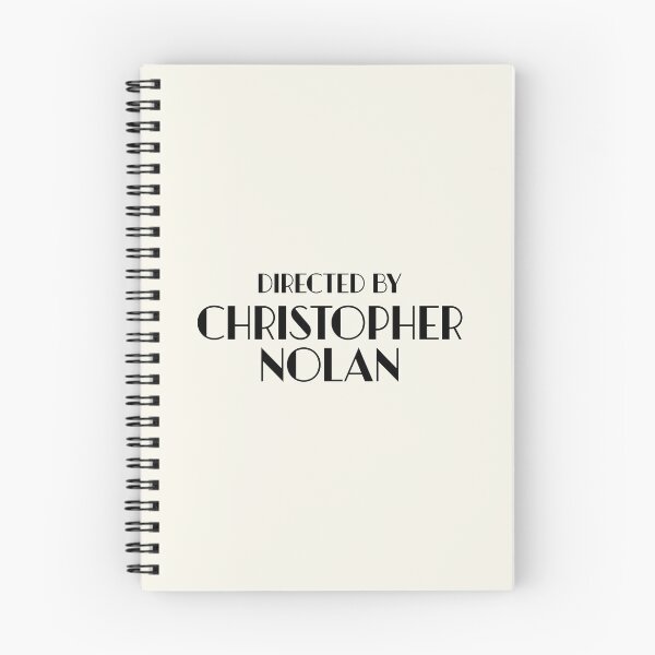 Item preview, Dirigida por Christopher Nolan designed and sold by keilamariadesig.
