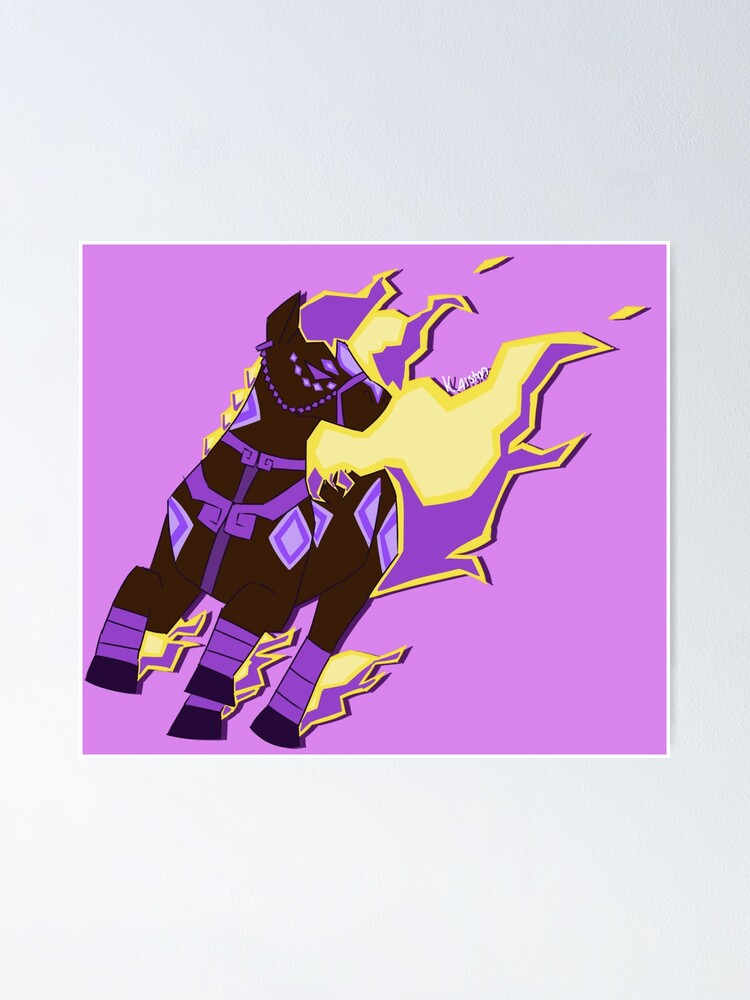 "Chinese Zodiac Fire Horse" Poster for Sale by Weremoose Redbubble