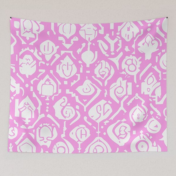Item preview, Symbolic - Pink and White designed and sold by CGArtsy.