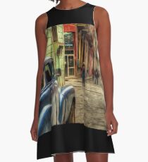 Havana oil A-Line Dress
