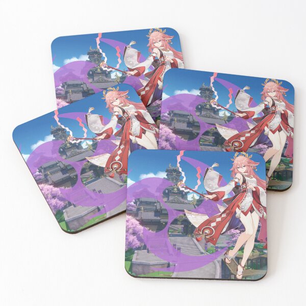 Item preview, Yae Miko - Genshin Impact designed and sold by VelvetZone.