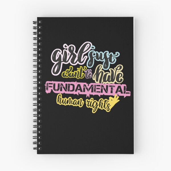 Item preview, Funny Girls just Want to Have Fundamental Human Rights designed and sold by Hero Prod.