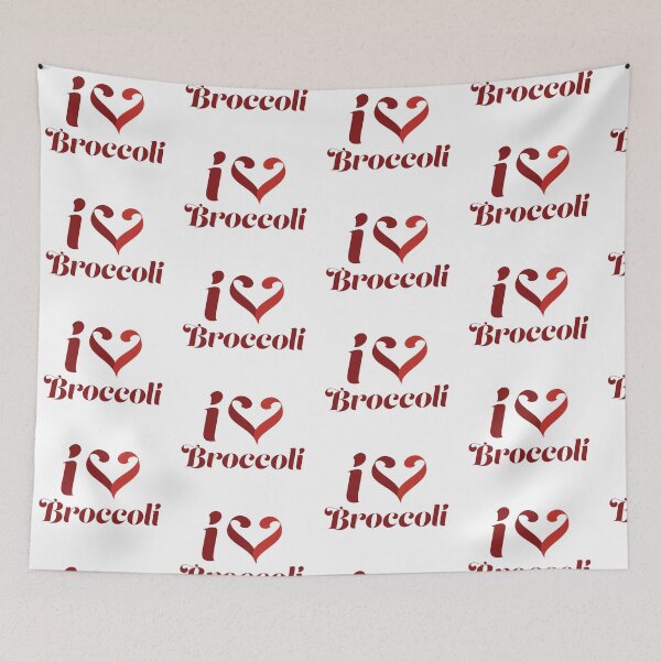 Item preview, I Love Broccoli designed and sold by Gregg Brinkerhoff.