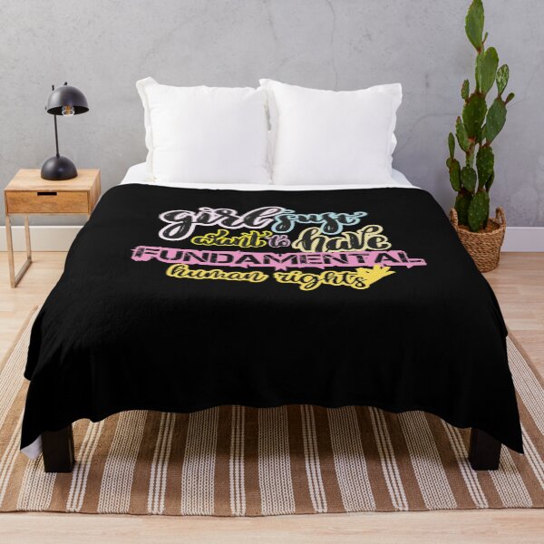 Item preview, Funny Girls just Want to Have Fundamental Human Rights designed and sold by Hero Prod.