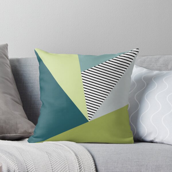 Item preview, Green and blue abstract geometric design designed and sold by BattaAnastasia.