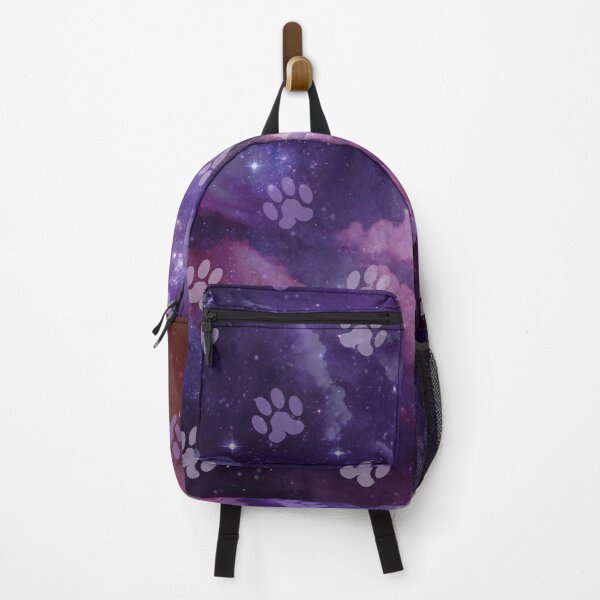 Item preview, purple galaxy pattern with dog and cat paw print designed and sold by Beeroclock.