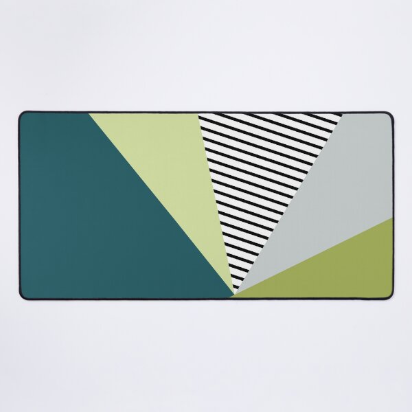 Item preview, Green and blue abstract geometric design designed and sold by BattaAnastasia.