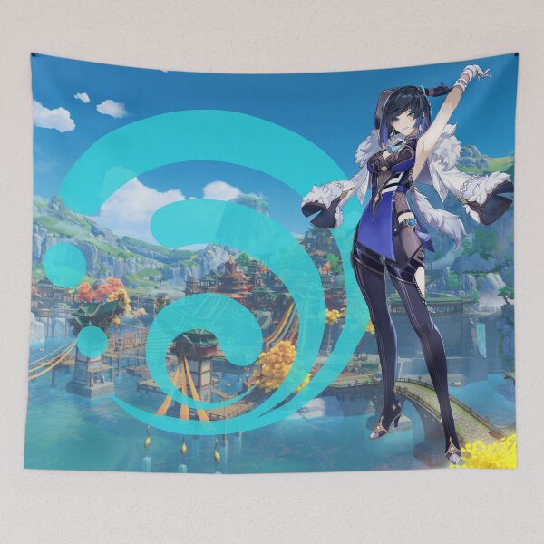 Item preview, Yelan - Genshin Impact designed and sold by VelvetZone.