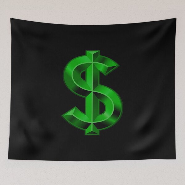 Item preview, Green Dollar Sign - Single designed and sold by PawsitiveMum.